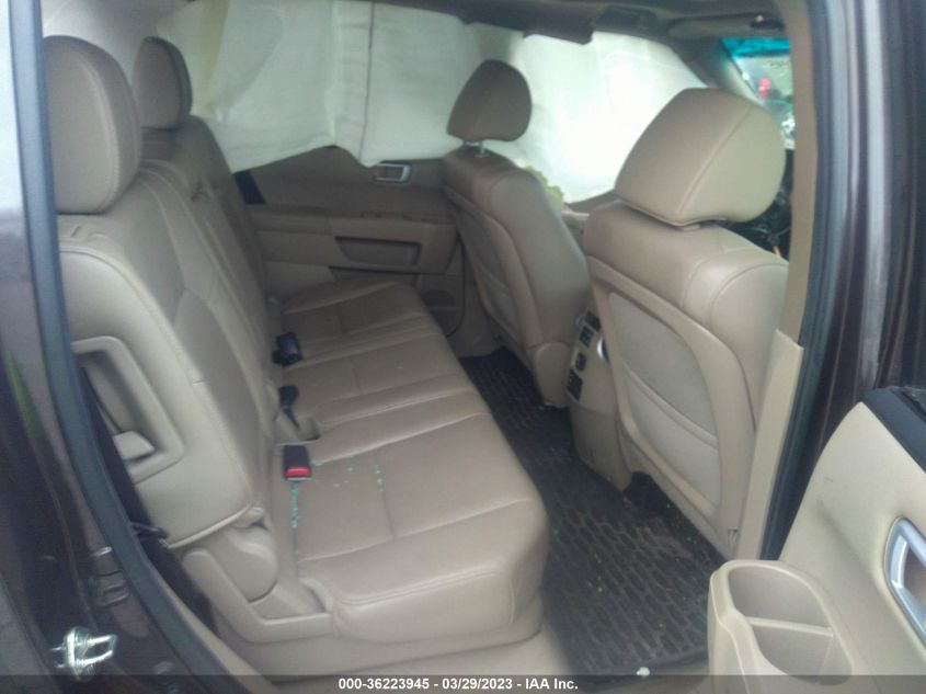 2013 HONDA PILOT TOURING - 5FNYF4H9XDB030075
