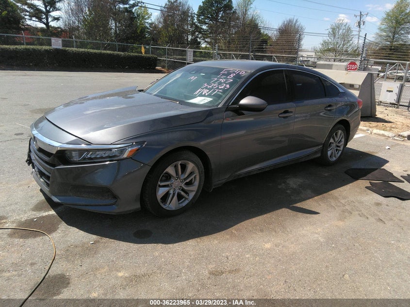 VIN 1HGCV1F16KA027707 2019 HONDA ACCORD SEDAN LX 1.5T