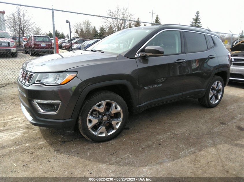 VIN 3C4NJDCB2MT550462 2021 JEEP COMPASS LIMITED
