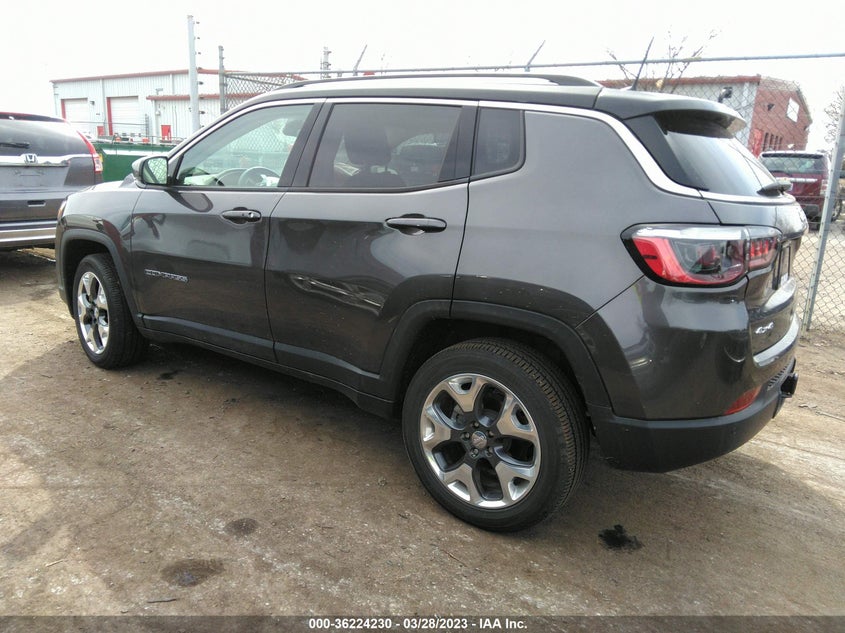 VIN 3C4NJDCB2MT550462 2021 JEEP COMPASS LIMITED