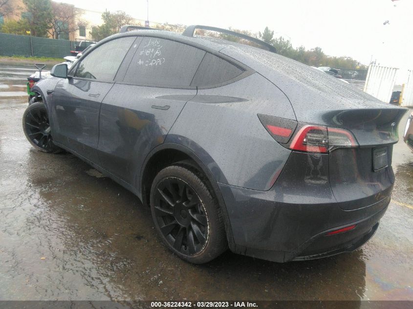 2021 TESLA MODEL Y LONG RANGE - 5YJYGDEE3MF214899