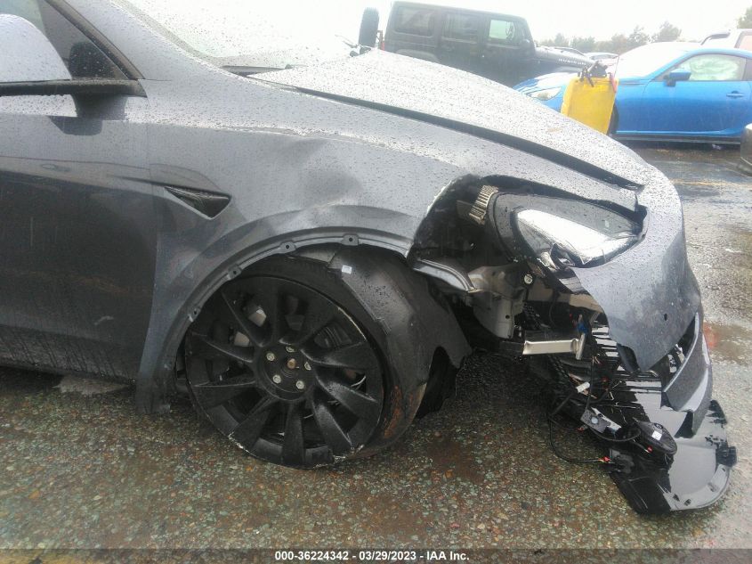 2021 TESLA MODEL Y LONG RANGE - 5YJYGDEE3MF214899