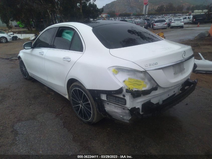 2021 MERCEDES-BENZ C-CLASS C 300 - W1KWF8DBXMR614998