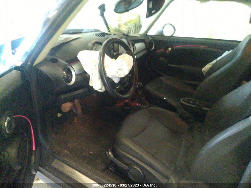 2013 MINI COOPER HARDTOP - WMWSU3C5XDT682571