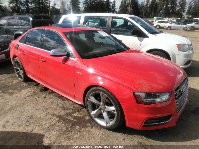 2013 AUDI S4 PRESTIGE - WAUKGAFL2DA153553
