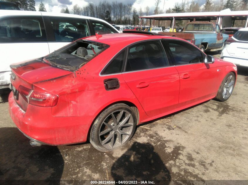 2013 AUDI S4 PRESTIGE - WAUKGAFL2DA153553