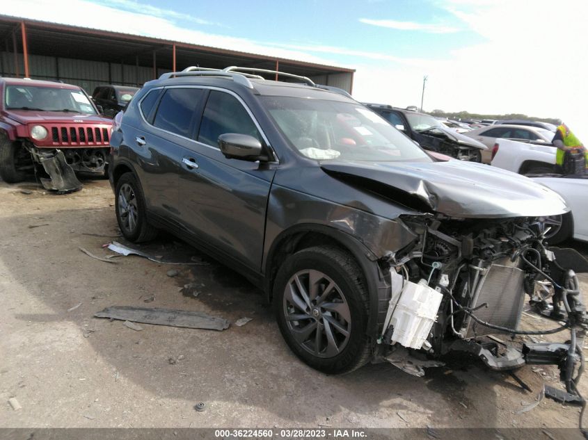 2016 NISSAN ROGUE SL - 5N1AT2MT8GC821573