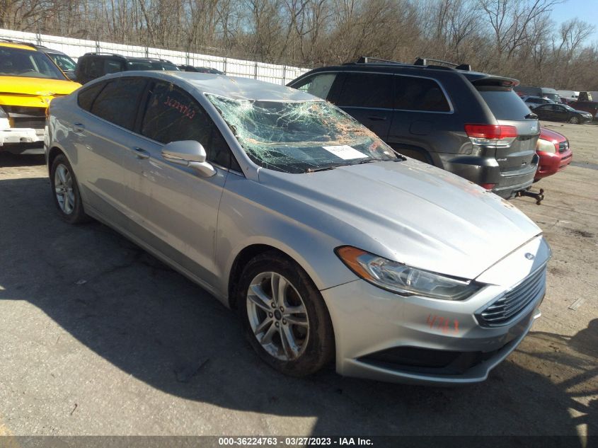 2018 FORD FUSION SE - 3FA6P0H73JR273514