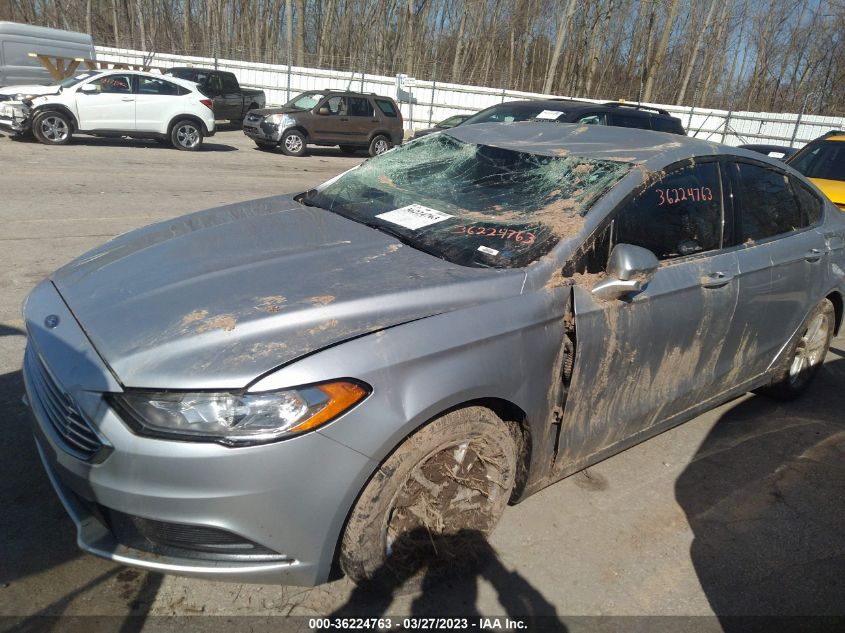 2018 FORD FUSION SE - 3FA6P0H73JR273514