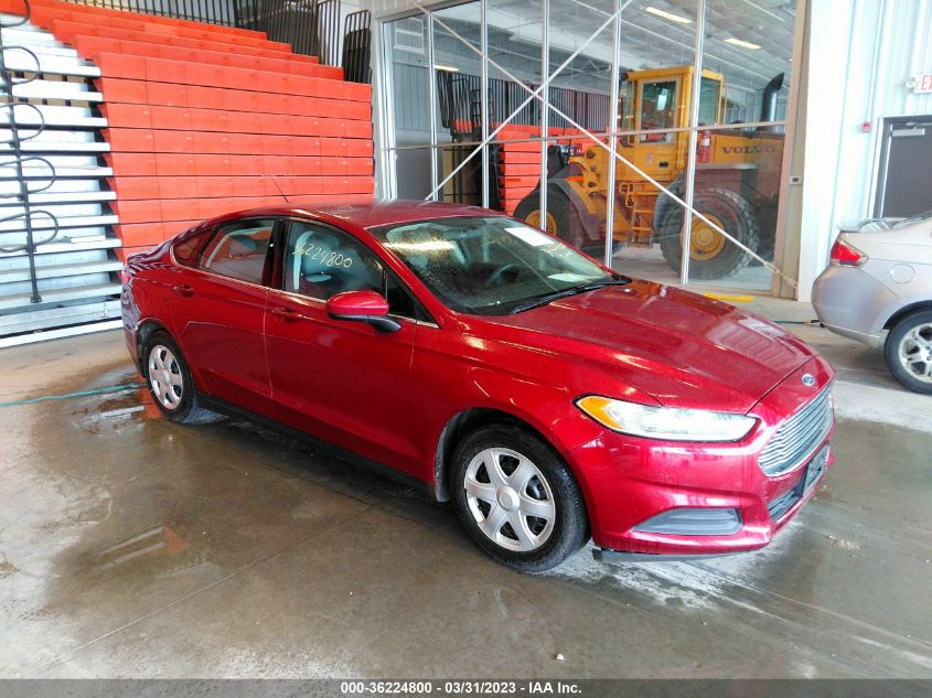 2014 FORD FUSION S - 3FA6P0G79ER135922