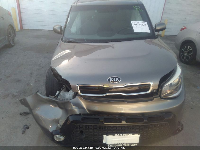 2016 KIA SOUL + - KNDJP3A53G7318126