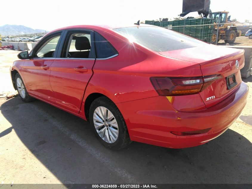 VIN 3VWC57BU0KM057609 2019 VOLKSWAGEN JETTA S/SE/R-LINE