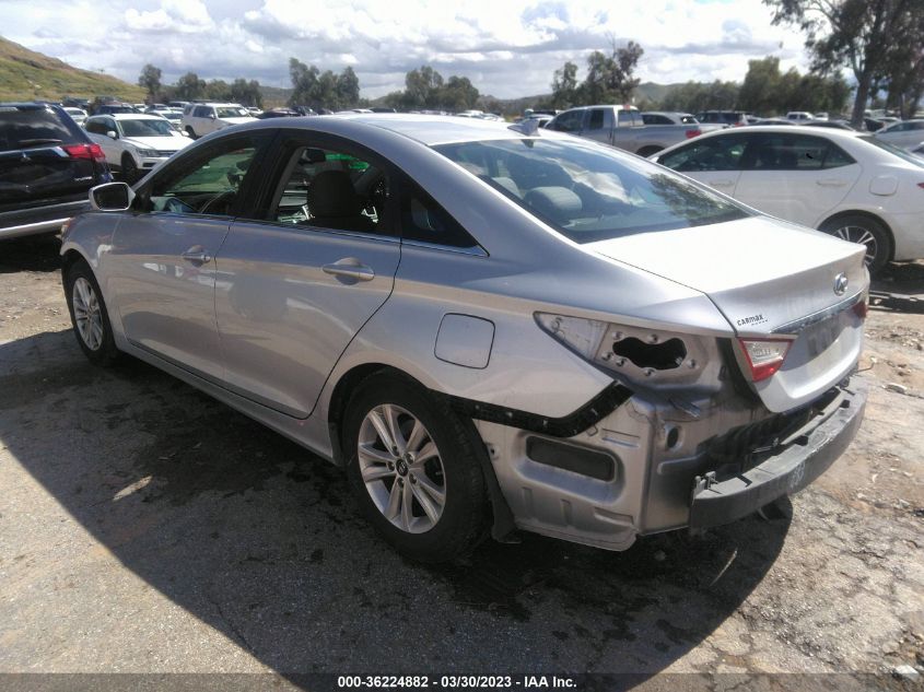 2013 HYUNDAI SONATA GLS PZEV - 5NPEB4AC3DH735869