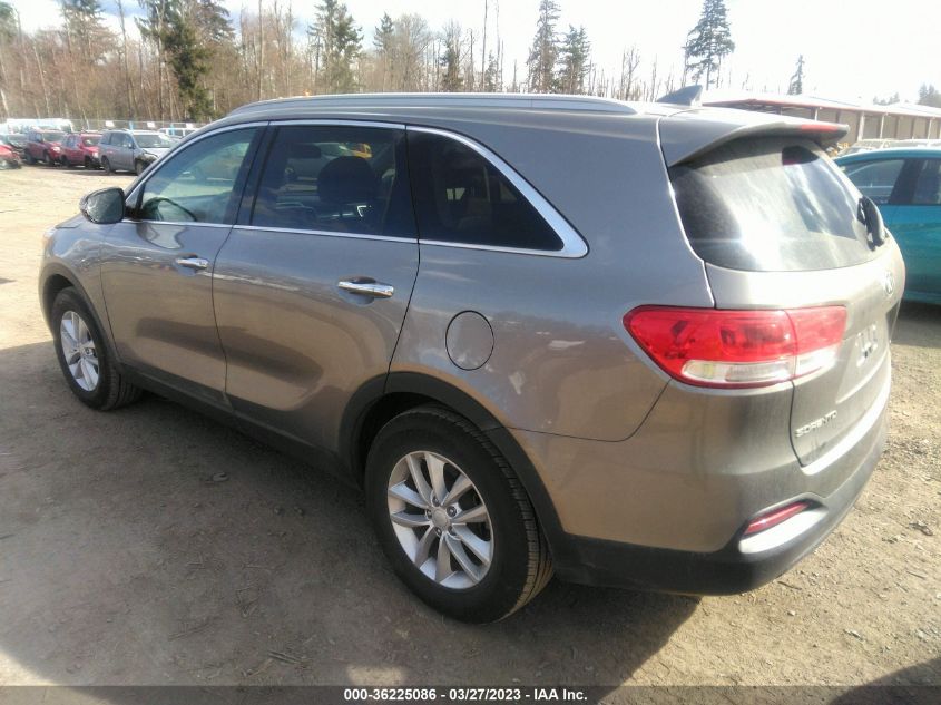 2018 KIA SORENTO LX - 5XYPG4A38JG386365