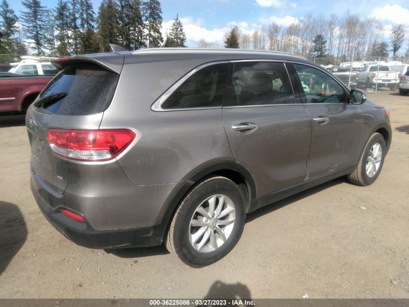 2018 KIA SORENTO LX - 5XYPG4A38JG386365