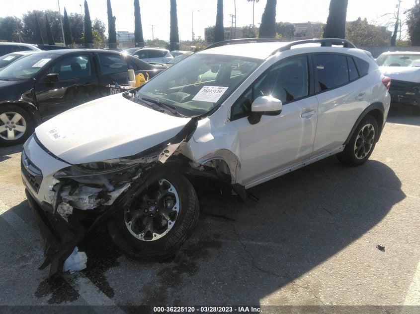 VIN JF2GTAPC5M8389612 2021 SUBARU CROSSTREK PREMIUM