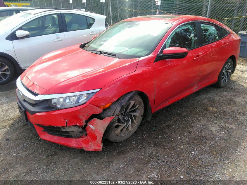 2016 HONDA CIVIC SEDAN EX - 2HGFC2F71GH550977