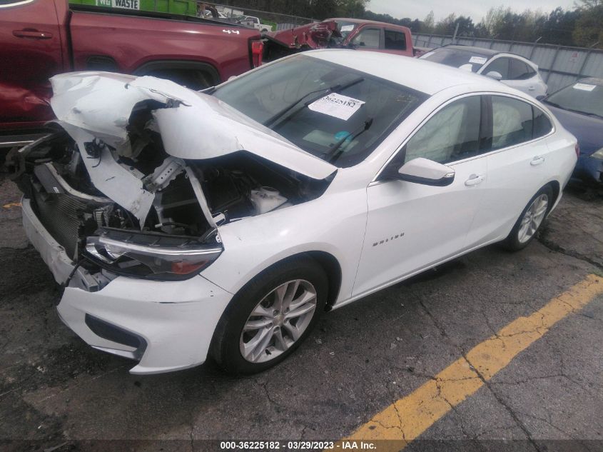 2018 CHEVROLET MALIBU LT - 1G1ZD5ST9JF274434