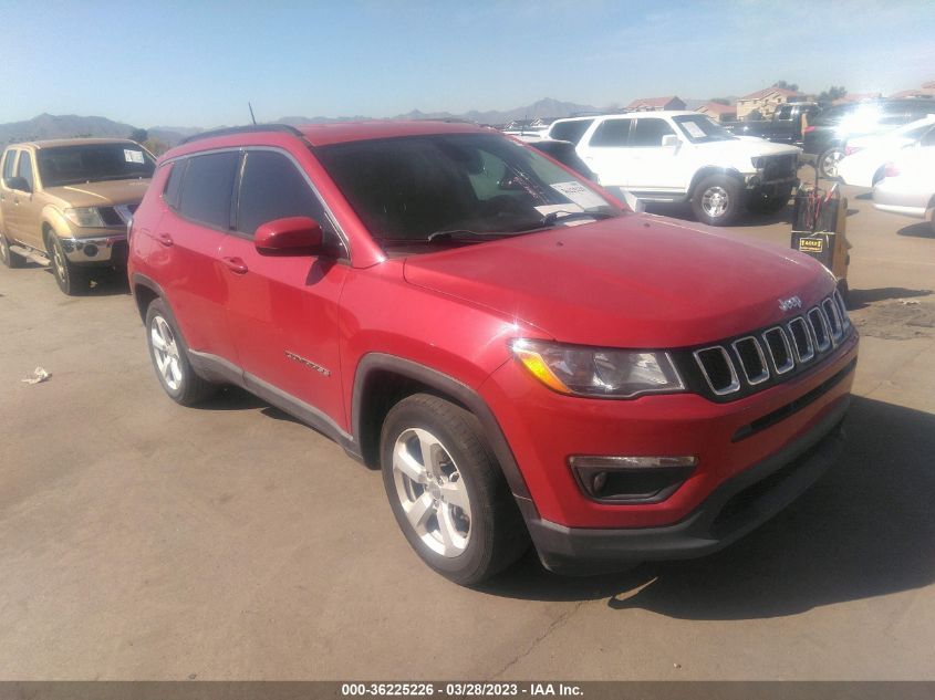 2017 JEEP COMPASS LATITUDE - 3C4NJCBB5HT605777