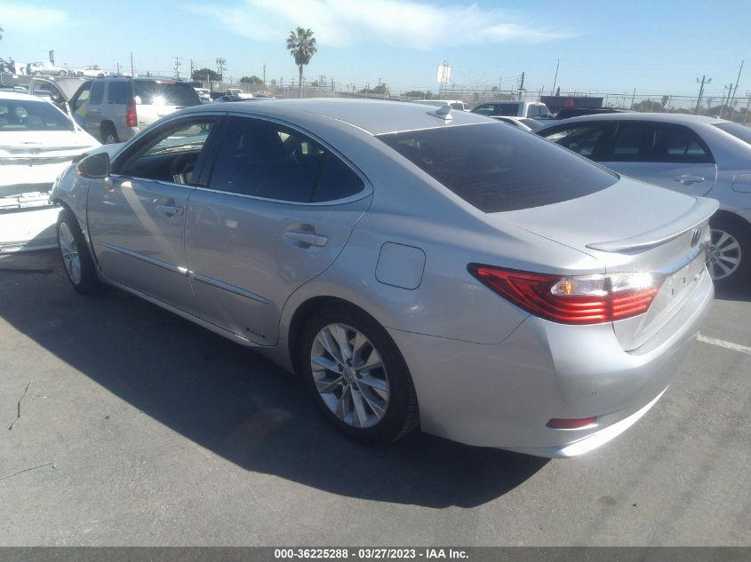 2014 LEXUS ES 300H HYBRID JTHBW1GG3E2051759