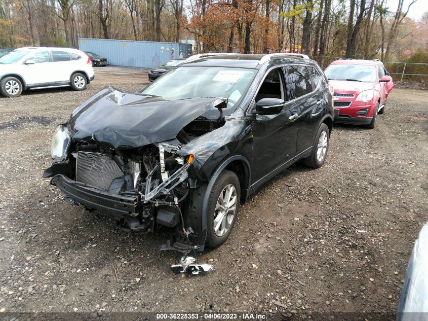 2015 NISSAN ROGUE SV - KNMAT2MV3FP566344