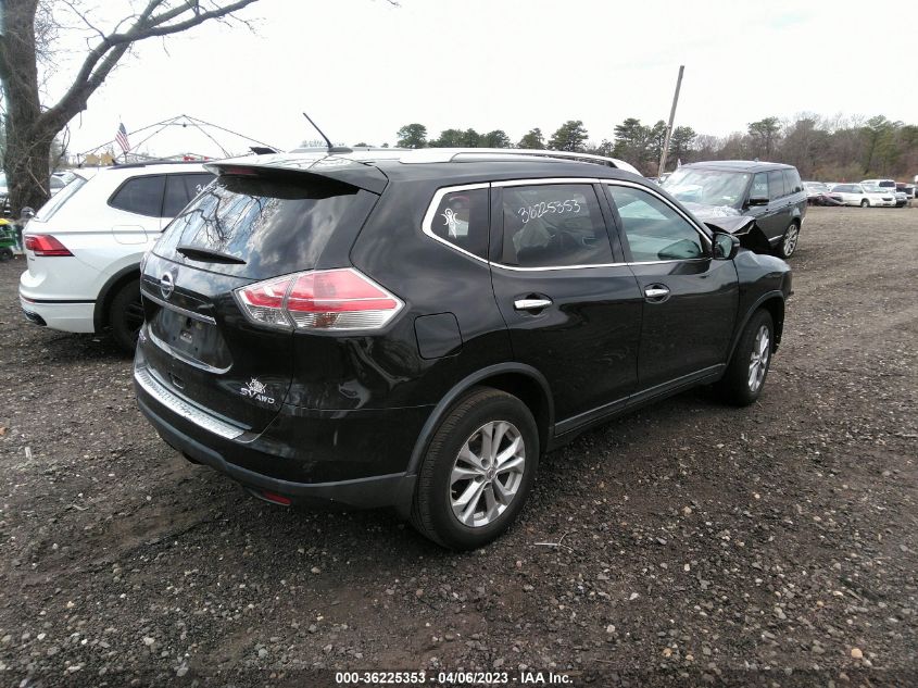 2015 NISSAN ROGUE SV - KNMAT2MV3FP566344
