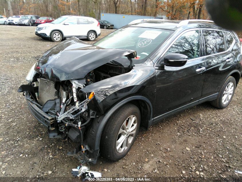2015 NISSAN ROGUE SV - KNMAT2MV3FP566344