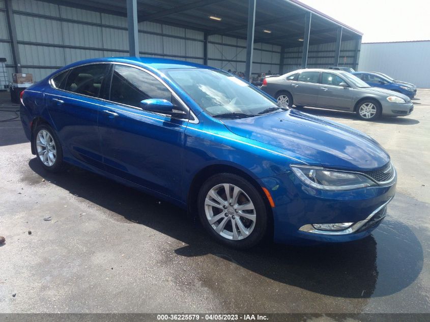 2015 CHRYSLER 200 C - 1C3CCCCB5FN593082