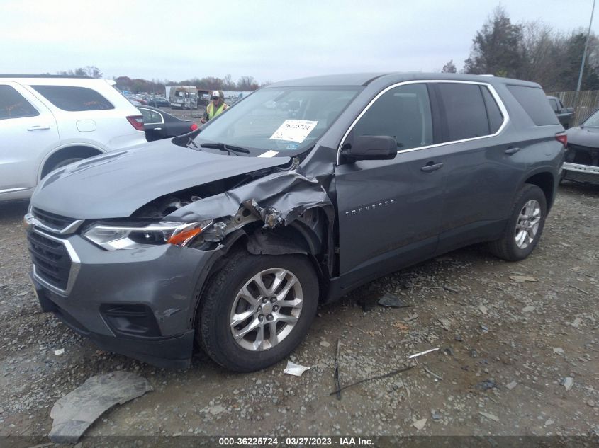 2018 CHEVROLET TRAVERSE LS - 1GNEVFKW8JJ123575