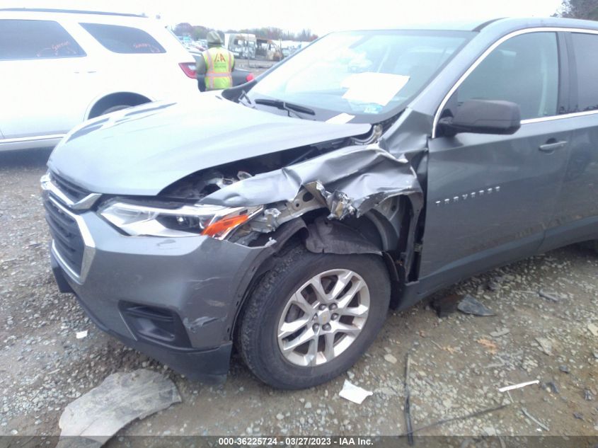 2018 CHEVROLET TRAVERSE LS - 1GNEVFKW8JJ123575