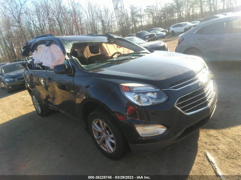 2017 CHEVROLET EQUINOX LT - 2GNFLFEK8H6208474