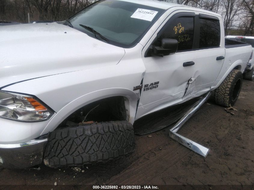 2016 RAM 1500 OUTDOORSMAN - 1C6RR7LT4GS252738