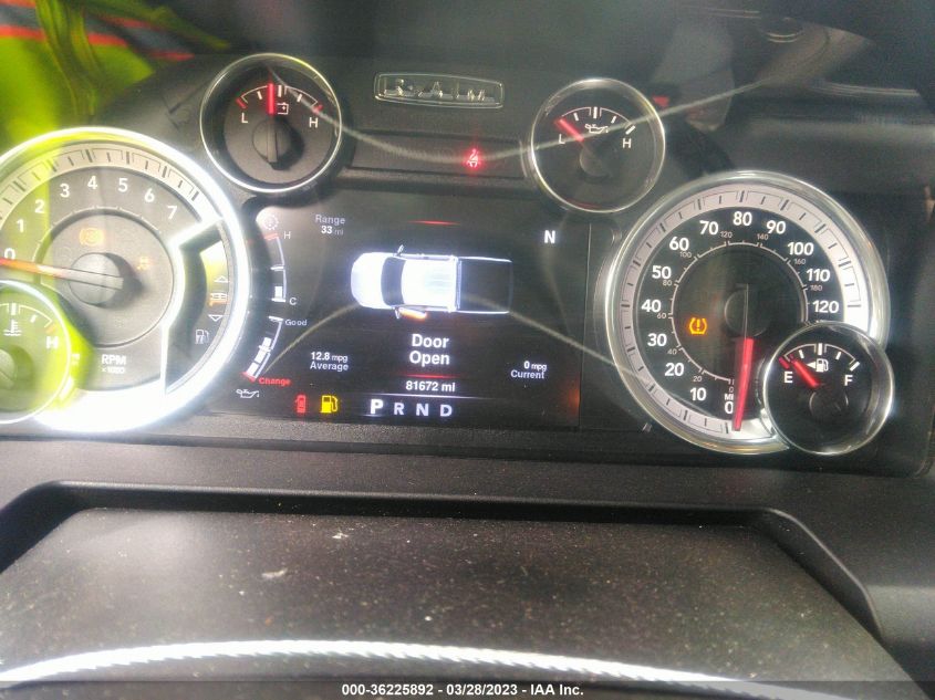 2016 RAM 1500 OUTDOORSMAN - 1C6RR7LT4GS252738