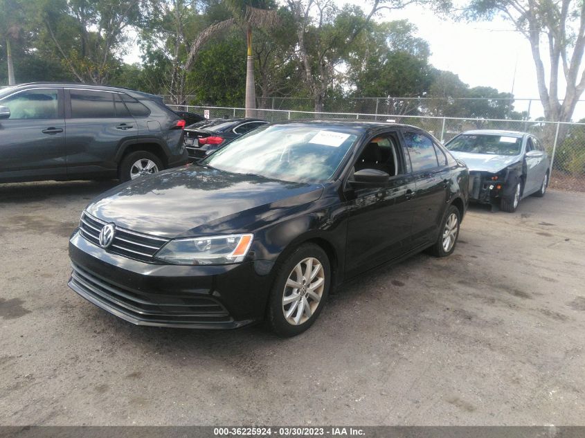 2015 VOLKSWAGEN JETTA SEDAN 1.8T SE - 3VWD17AJXFM283265