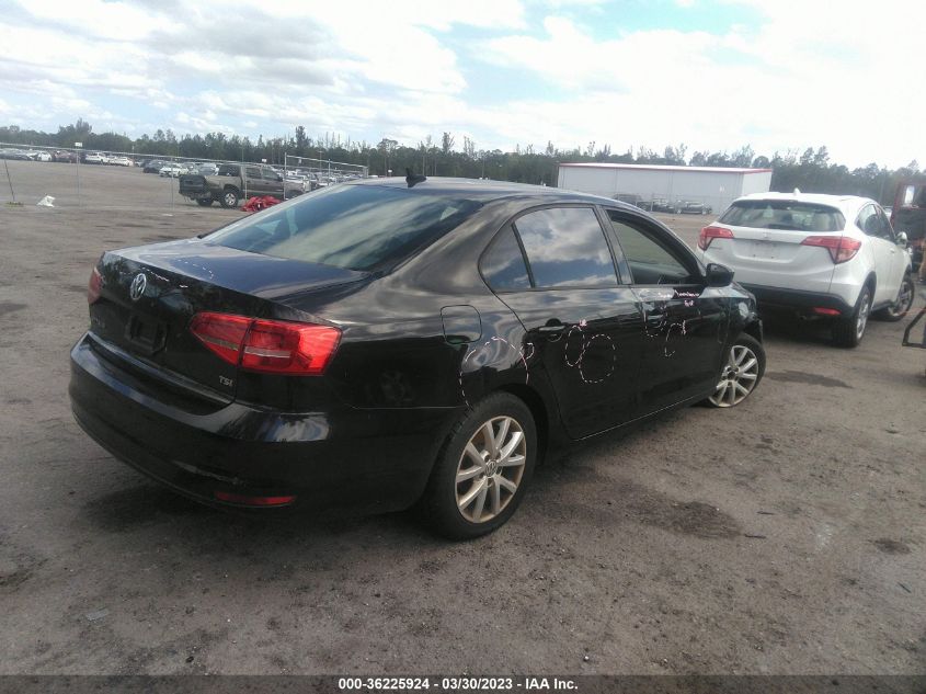 2015 VOLKSWAGEN JETTA SEDAN 1.8T SE - 3VWD17AJXFM283265