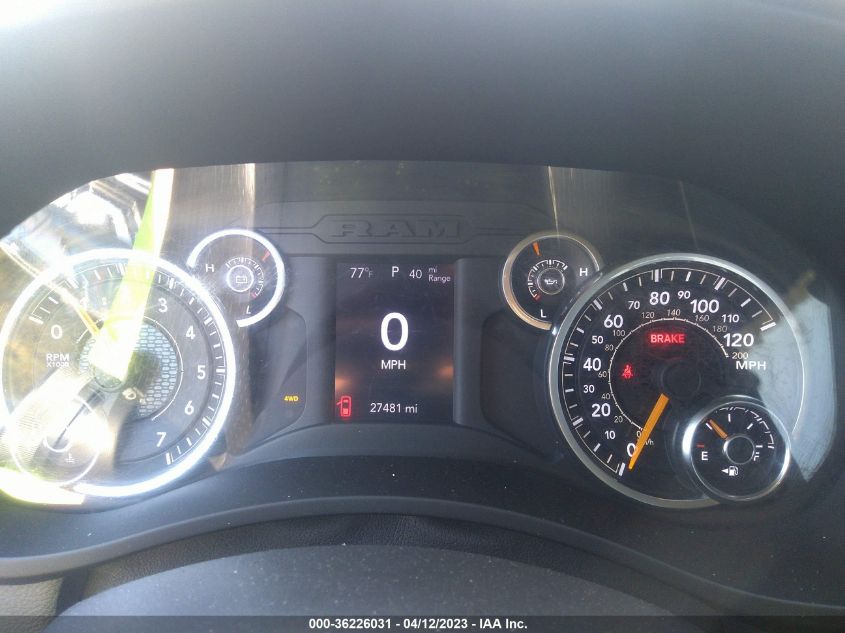 2022 RAM 2500 TRADESMAN - 3C6UR5CJ6NG130268
