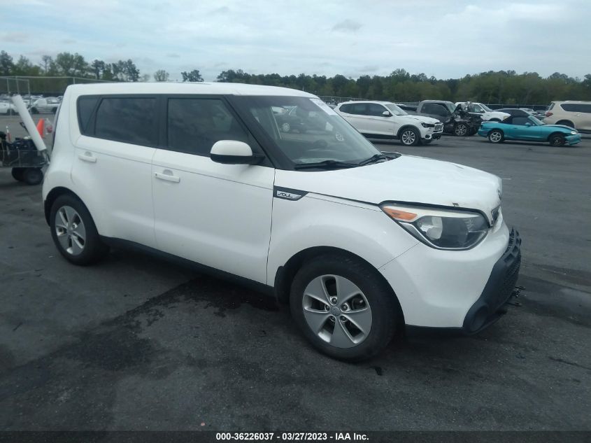 2016 KIA SOUL BASE - KNDJN2A27G7238771