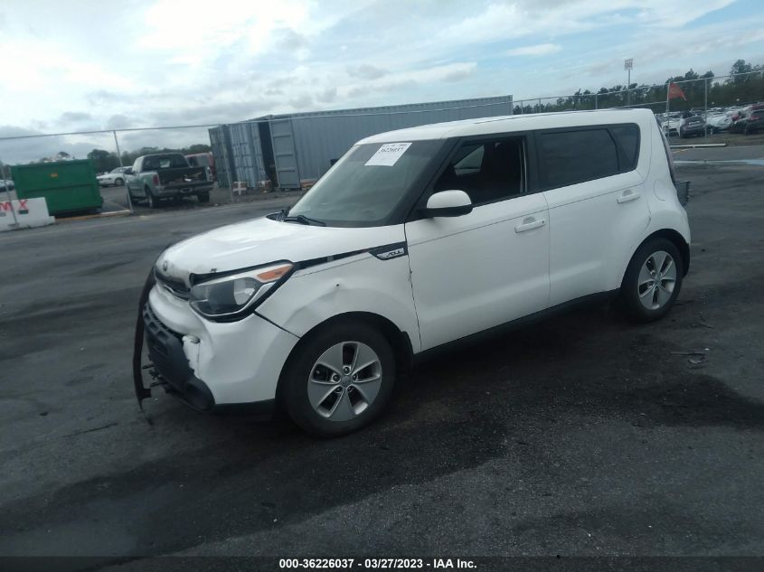 2016 KIA SOUL BASE - KNDJN2A27G7238771