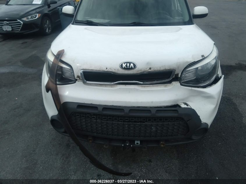 2016 KIA SOUL BASE - KNDJN2A27G7238771