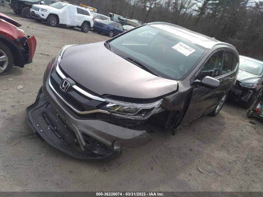 2015 HONDA CR-V EX-L - 2HKRM4H77FH695223