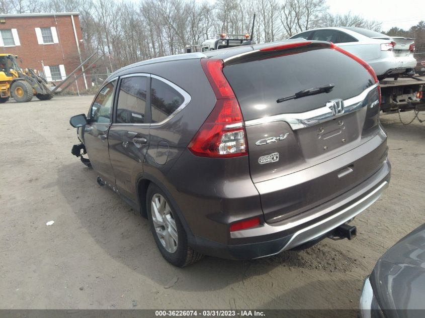 2015 HONDA CR-V EX-L - 2HKRM4H77FH695223