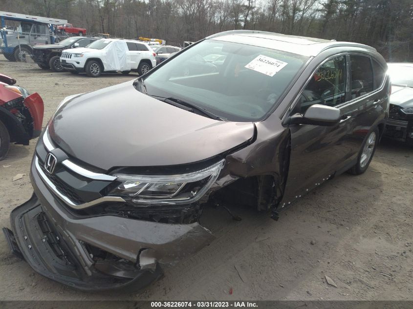 2015 HONDA CR-V EX-L - 2HKRM4H77FH695223