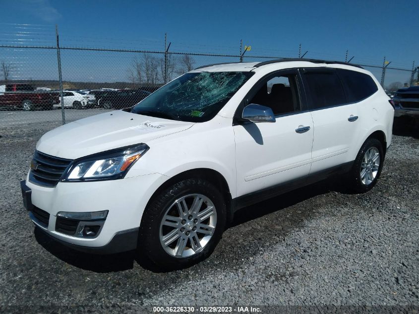 2013 CHEVROLET TRAVERSE LT - 1GNKVGKD0DJ145159