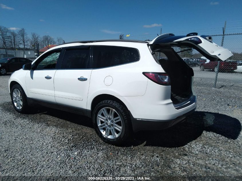 2013 CHEVROLET TRAVERSE LT - 1GNKVGKD0DJ145159