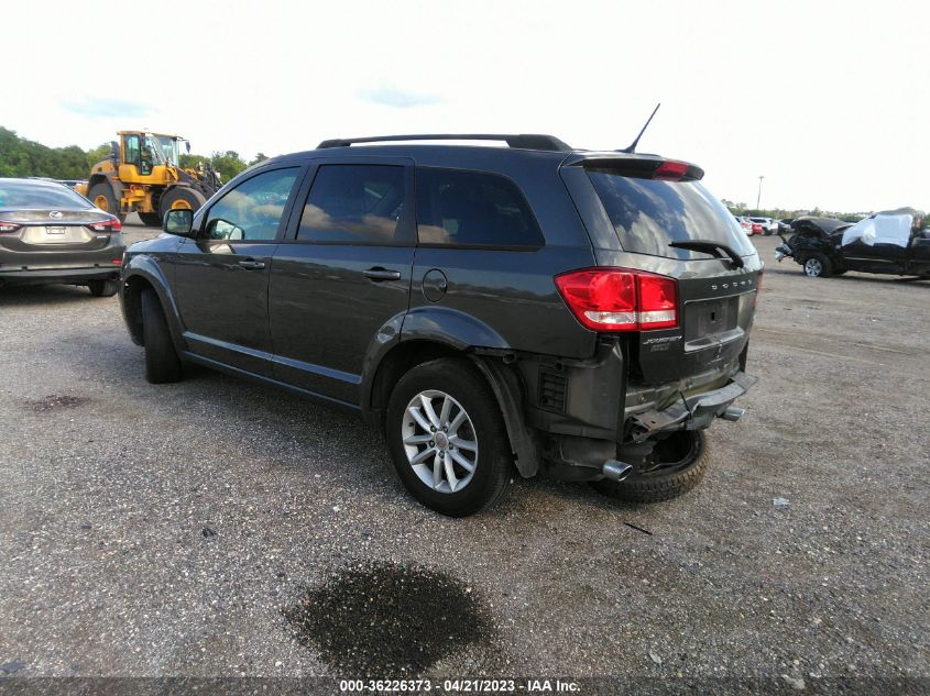2016 DODGE JOURNEY SXT - 3C4PDCBG8GT177858