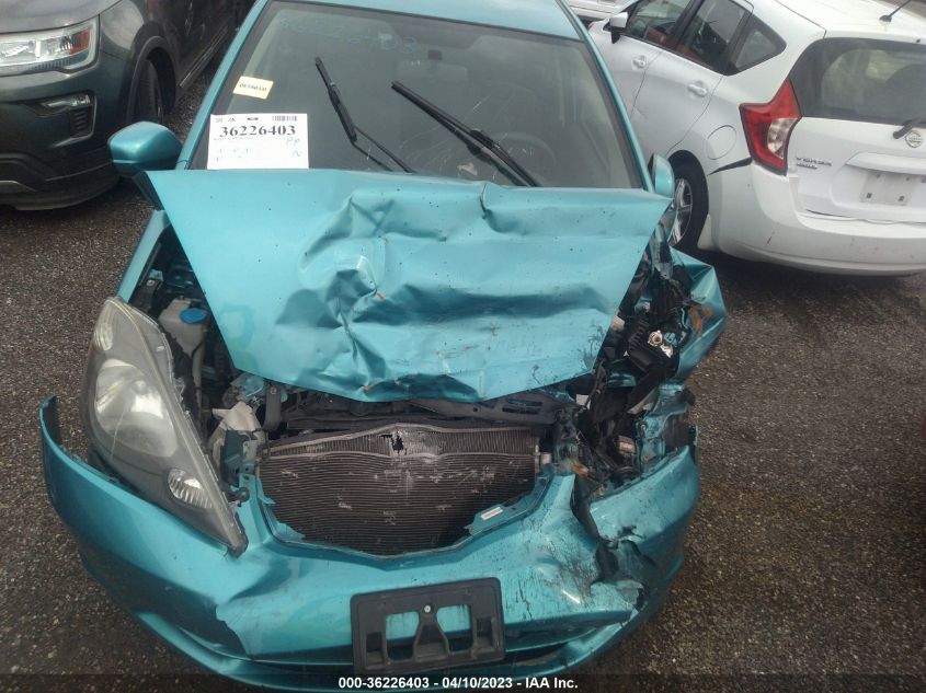 2013 HONDA FIT - JHMGE8H34DC017691