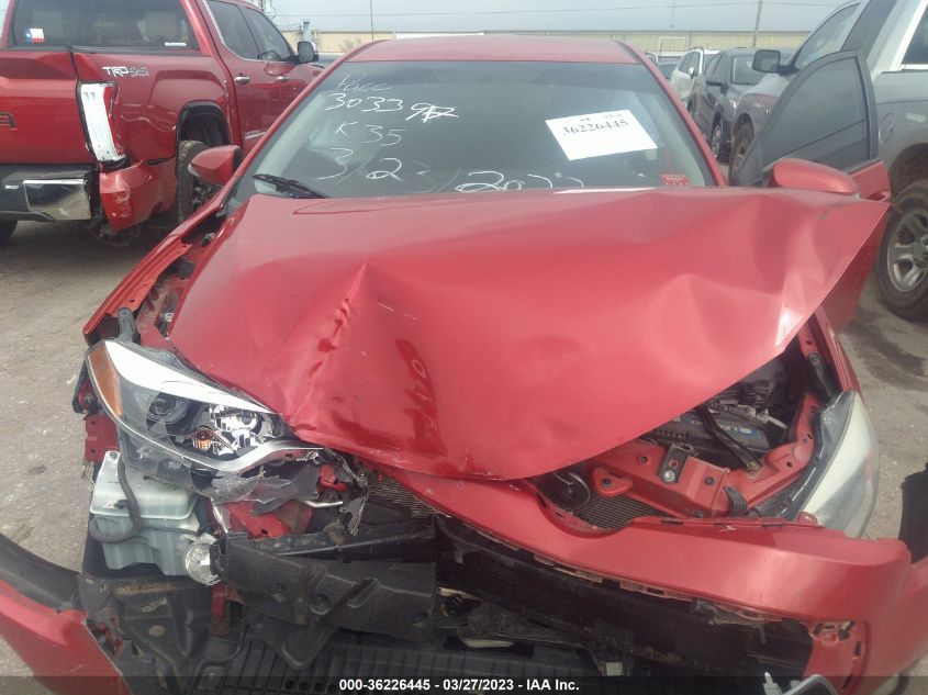 2014 TOYOTA COROLLA L/LE/S/S PLUS/LE PLUS - 2T1BURHE8EC201434