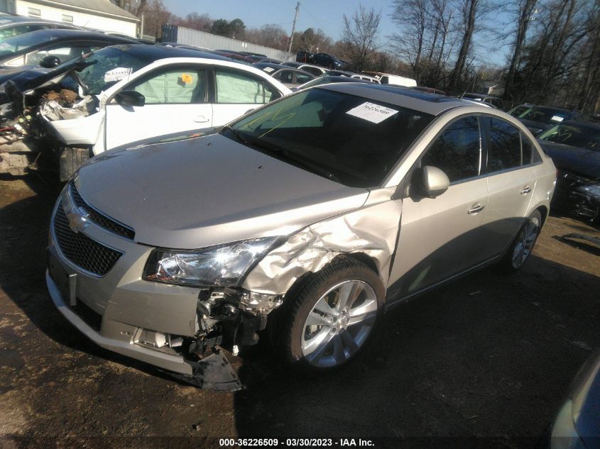 2013 CHEVROLET CRUZE LTZ - 1G1PG5SB2D7314390