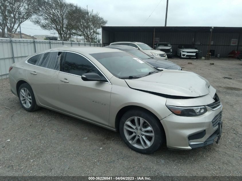 2016 CHEVROLET MALIBU LT - 1G1ZE5ST5GF299935