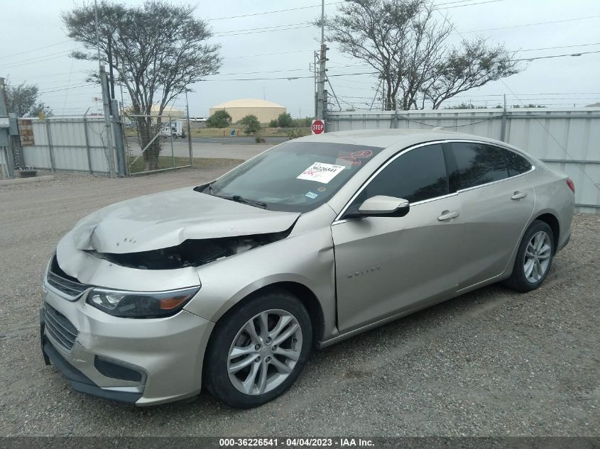 2016 CHEVROLET MALIBU LT - 1G1ZE5ST5GF299935